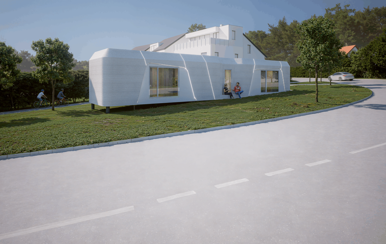3DCP TINY HOUSE, Niederanven 3DCP TINY HOUSE, Niederanven